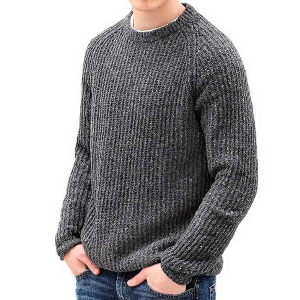 obey worldwide knit wool blend pullover sweater